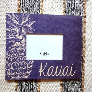 Kauai Purple Picture Frame